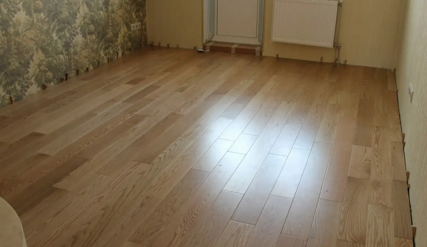 Laminate flooring in modern living room