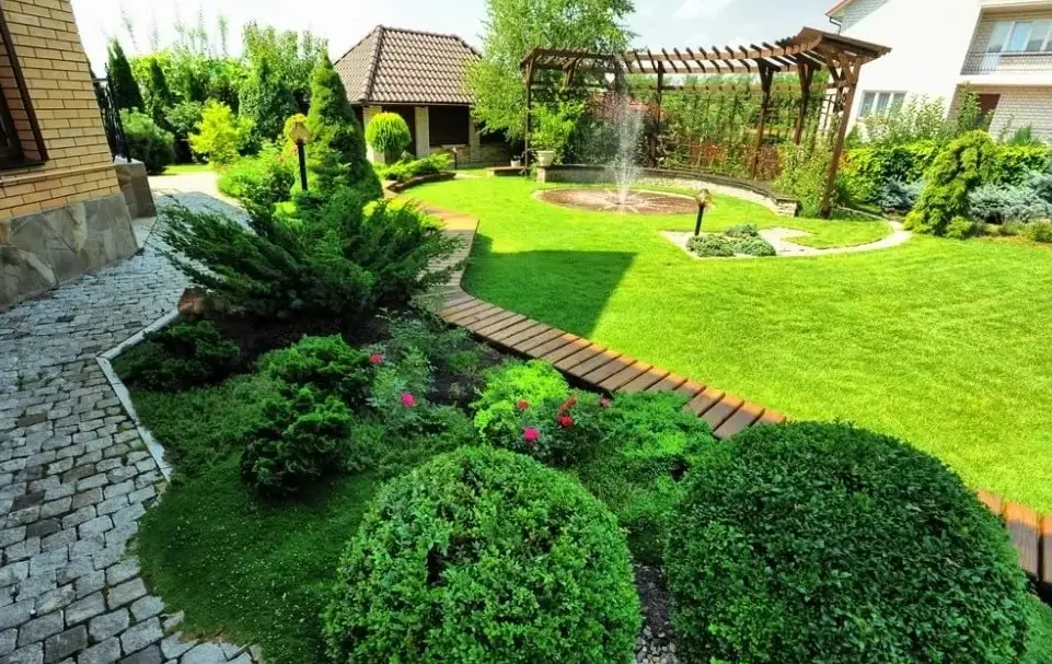 Spanish country house outdoor space