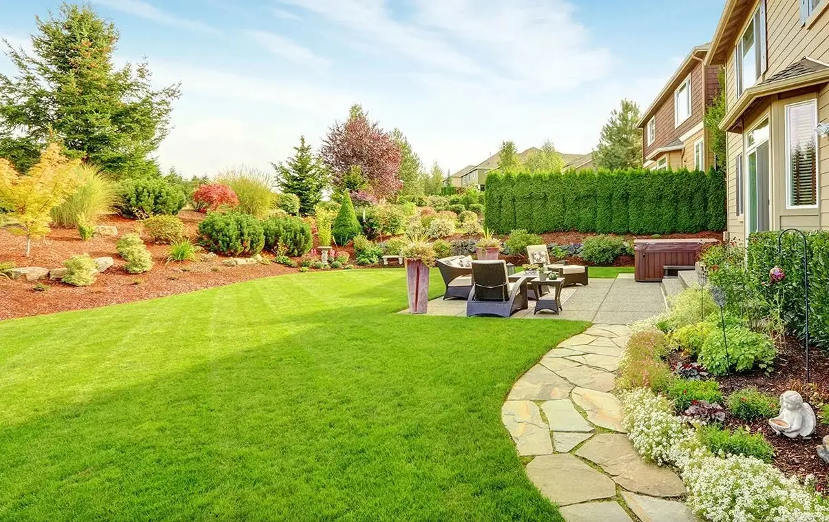 3. Vibrant garden oasis
