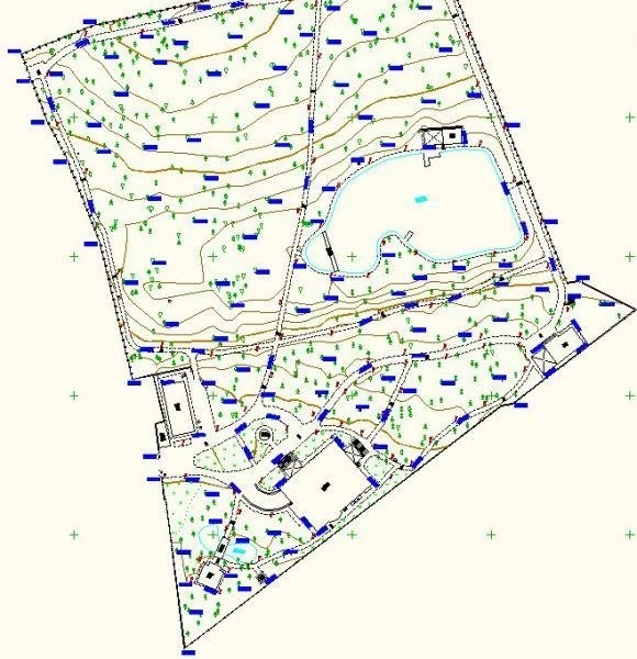 Mapeo topográfico de la ciudad