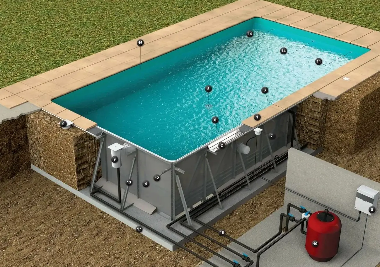 Construcción de piscinas personalizadas