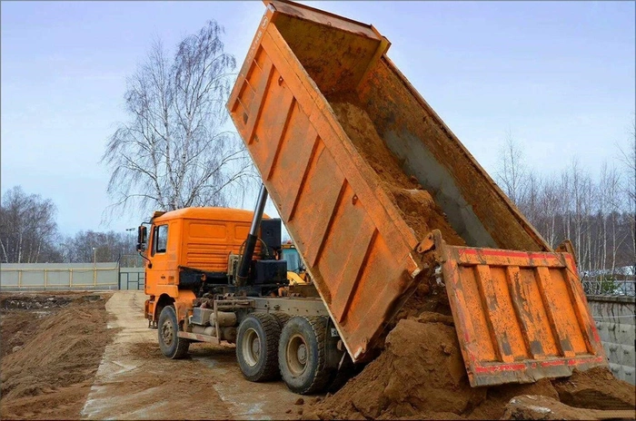 Transporte de arena en Barcelona