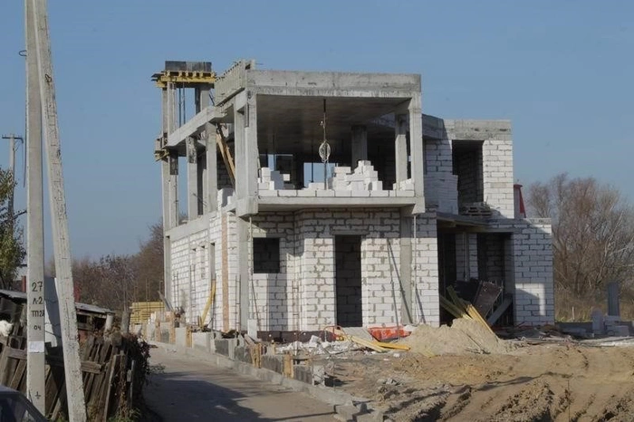 Städtische Betonlandschaft in Barcelona