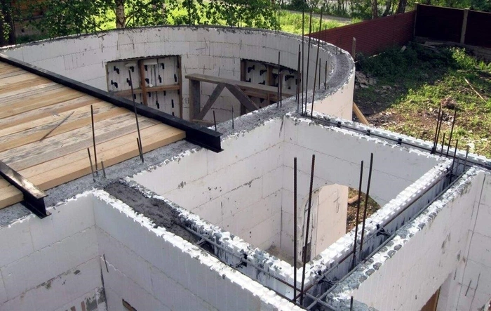 Stahlbetonkonstruktionen Landhaus Barcelona